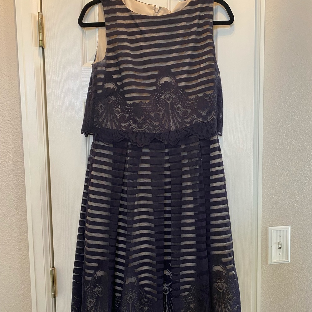 Size 4 navy lace Antonio melani dress